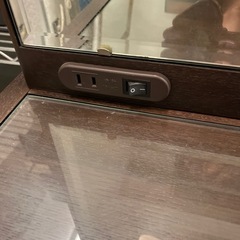 M2510-009 NITORI ドレッサーセット ハル DBR キズ汚れ有りの画像