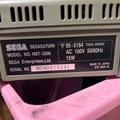 ジャンク市場　SEGA サターン　ジャンクの画像
