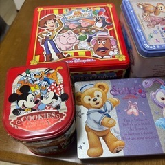 ディズニーの缶 6缶セットの画像
