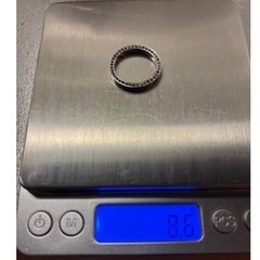 プラチナリングです！内側に名前が彫ってあります😓の画像