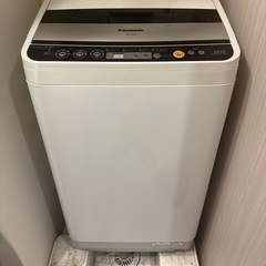 パナソニック　洗濯機の画像