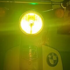 新品　LED オートバイヘッドライト電球　PH7の画像