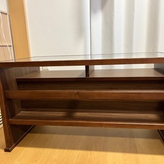 中古ガラステーブル（Meuble製）直接引き取り希望の画像