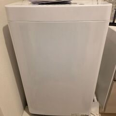 使用期間８ヶ月ハイセンス洗濯機4.5Kgの画像