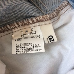 OZOC ショートデニムの画像
