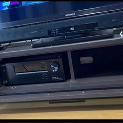 テレビ台 AVローボード 170cmガラス扉収納付き、直接取引希望の画像