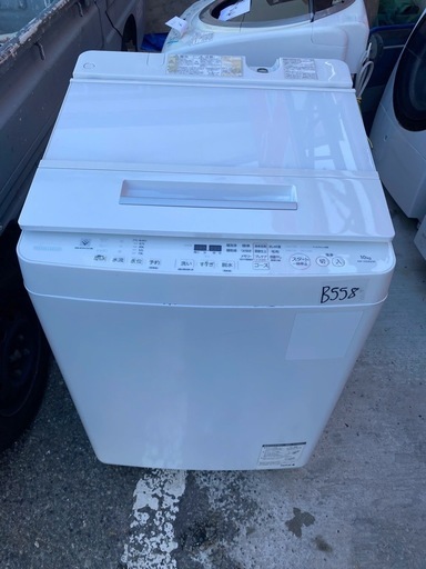 NO B558?福岡市内配送設置無料✨?東芝 全自動洗濯機 ザブーン 10kg AW-10SDE6