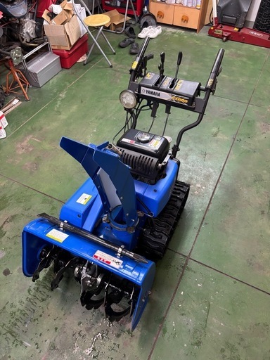 10月25日26日限定価格！ヤマハ青の除雪機　現行モデルYT660　整備・動作確認済み。青森県内ご自宅まで無料配達可能です！
