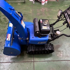 ヤマハ青の除雪機　現行モデルYT660　整備・動作確認済み。青森県内ご自宅まで無料配達可能です！の画像