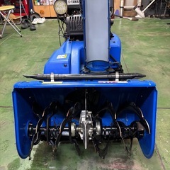 ヤマハ青の除雪機　現行モデルYT660　整備・動作確認済み。青森県内ご自宅まで無料配達可能です！の画像