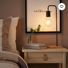 IKEAのテーブルランプの画像