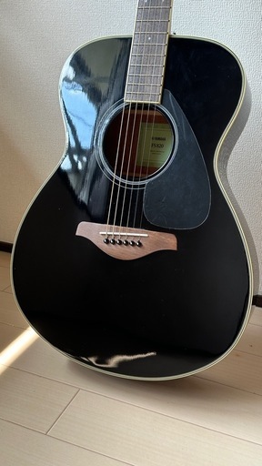 【美品】YAMAHA FS820 アコースティックギター ブラック ソフトケース付き
