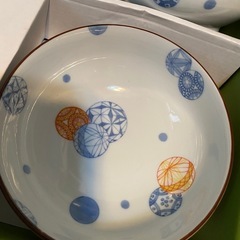 おろし器付　レンジOK蓋付きお皿セット7皿の画像