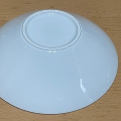 波佐見焼 白の丸皿 深皿の画像