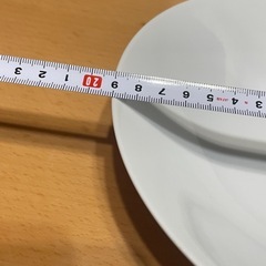 波佐見焼 白の丸皿 深皿の画像
