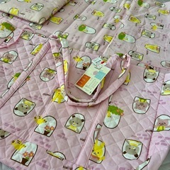 ベビー布団 持ち運びバッグ 4点セットの画像