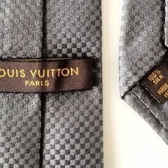 LOUIS VITTON マイクロダミエ ネクタイの画像