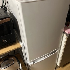 2ドア冷凍冷蔵庫JR139HM01の画像