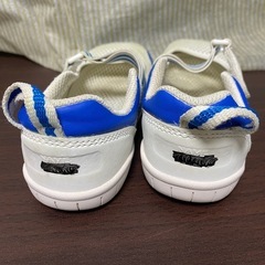IFME 上履き 17.5cm ホワイト/ブルーの画像