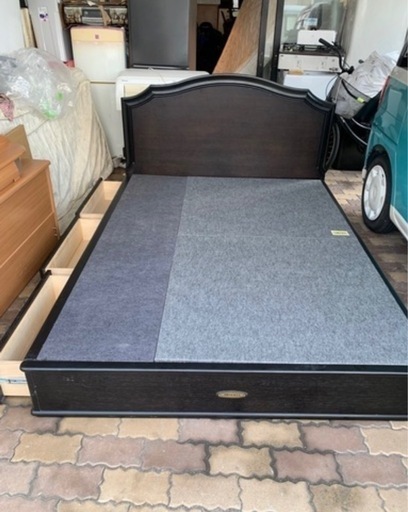 SERTA ダブルベッドセット