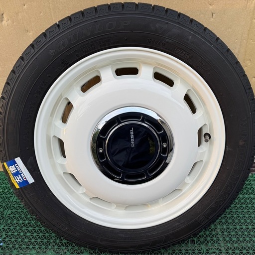 fiat500 タイヤホイール4本スタッドレス　美品
