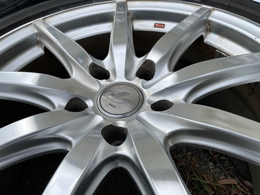 WEDS レオニス SN 18インチ ８.0j +42 アルファード ヴェルファイア クラウン ハリアー等