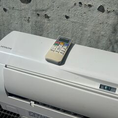 😊日立 エアコン✨10畳程度 2018年製 😊RAS-WM28HE6✨エアコンクリーニング渡しの画像