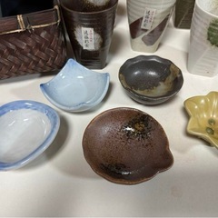 五釉銘彩　小付付陶コップ揃　龍峰窯の画像
