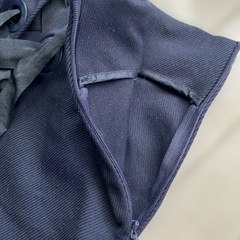 ZARA ネイビー　フォーマルパンツの画像