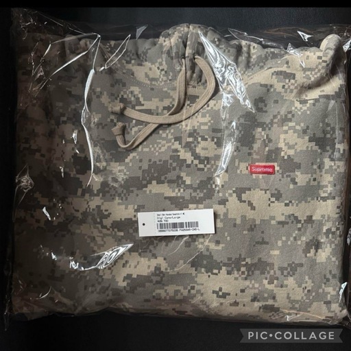 Supreme Small Box Hooded Sweatshirt "Digi Camo"【25SS】