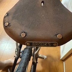 自転車 Raleigh ラレー BROOKSサドル付き の画像