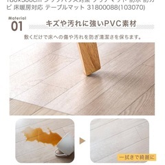 ビニールダイニングマットの画像