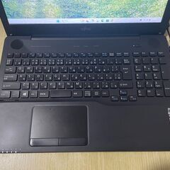 爆速　富士通  SSD 256GB 8GB ノートPC Officeの画像