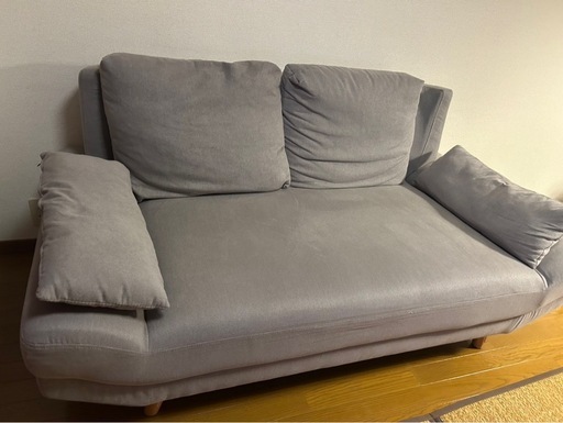 （値段交渉可）ベルメゾン　ソファ　グレー