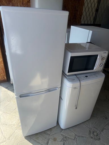 決まりました。冷蔵庫　洗濯機　レンジセット　高年式！