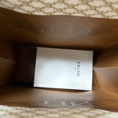 新品未使用　CELINE 財布スモールフラップウォレット トリオンフ テキスタイル＆カーフスキン の画像