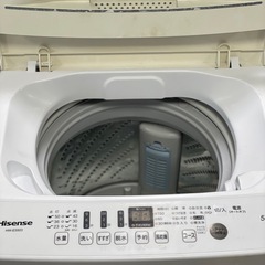 送料・設置込み可　洗濯機　5.5kg Hisense 2023年【分解クリーニング済み】 の画像