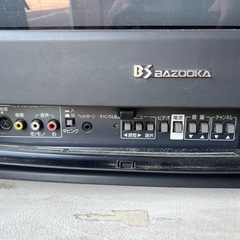  BS BAZOOKA 21BS8 東芝　TOSHIBA ブラウン管TV 昭和レトロ　当時物の画像