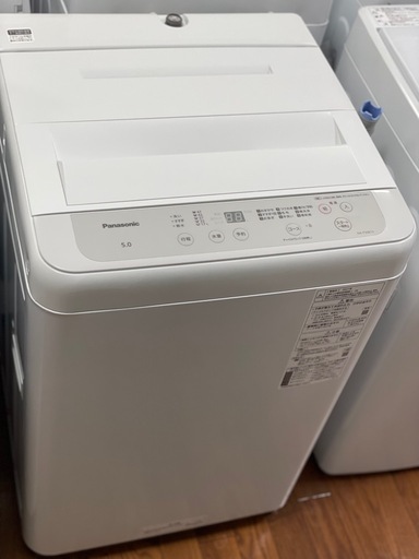 送料・設置込み可　洗濯機　5kg Panasonic 2021年【分解クリーニング済み】