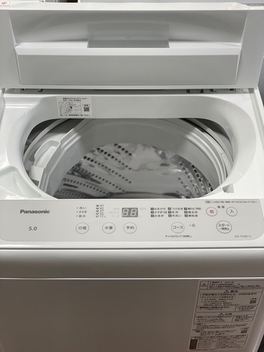 送料・設置込み可　洗濯機　5kg Panasonic 2021年【分解クリーニング済み】