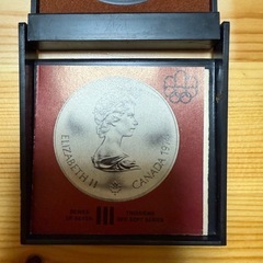 1976年 カナダ モントリオールオリンピック 5ドル銀貨の画像