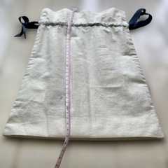 クリスマス　巾着　サンタクロース　トナカイの画像