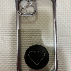 ⭐️美品　iPhone14ソフトケース(Wのネックストラップ付き&シリコングリップスタンド付き)の画像