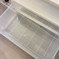 無印良品 半透明衣装ケース　3ケースの画像