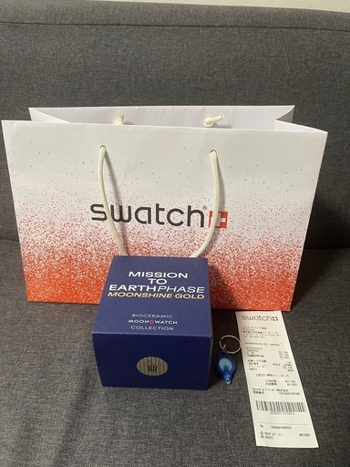 トートバッグ swatch omega