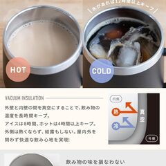 fresia マグカップ タンブラー ブラックの画像