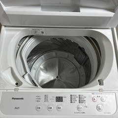 パナソニック洗濯機 2021年製 5kgの画像