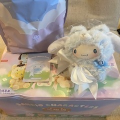 miniso fox island シナモンロール ぬいぐるみマスコットキーホルダーの画像