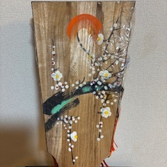 御羽子板　オルゴール付き　ガラスケースいり入りの画像