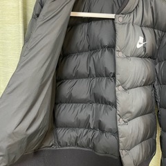 NIKE ナイキ　フィルダウンボマー ダウンジャケット サイズL 黒 NIKEの画像